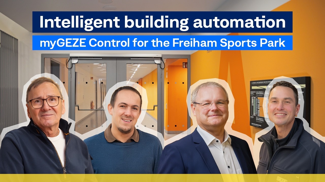 Intelligent building automation for the Freiham Sports Park | myGEZE Control and myGEZE Visu 